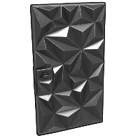 Buy Rust sheet metal door Facet Sheet Metal Door skin