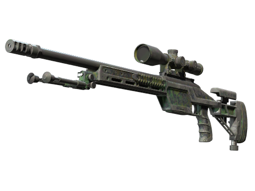 Buy CS2 sniper rifle SSG 08 | Jungle Dashed (Battle-Scarred) skin