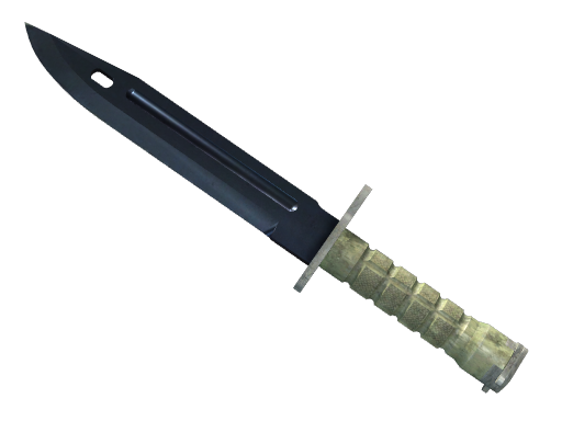 Buy CS2 knife ★ Bayonet | Blue Steel (Well-Worn) skin