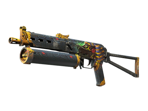 Buy CS2 smg StatTrak™ PP-Bizon | Judgement of Anubis (Well-Worn) skin