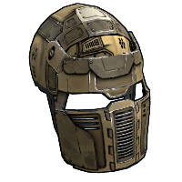 Buy Rust metal facemask Military Facemask skin