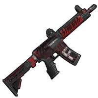 Buy Rust weapon Fury Ex Red skin