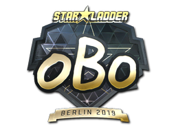 Buy CS2 sticker Sticker | oBo (Gold) | Berlin 2019 skin