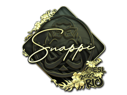Buy CS2 sticker Sticker | Snappi (Gold) | Rio 2022 skin