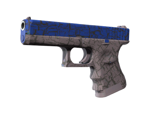 Buy CS2 pistol Glock-18 | Blue Fissure (Minimal Wear) skin