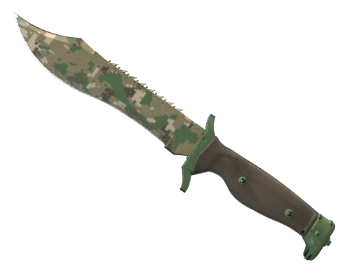 Buy CS2 knife ★ Bowie Knife | Forest DDPAT (Well-Worn) skin