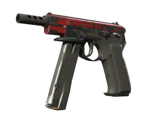 Buy CS2 pistol StatTrak™ CZ75-Auto | Crimson Web (Battle-Scarred) skin