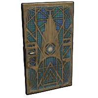 Buy Rust sheet metal door Art Deco Door skin