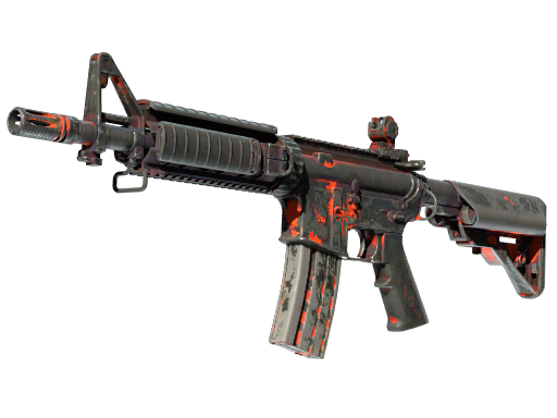 Buy CS2 rifle Souvenir M4A4 | Radiation Hazard (Battle-Scarred) skin