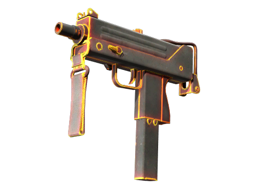 Buy CS2 smg MAC-10 | Heat (Well-Worn) skin