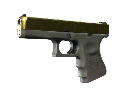 Buy CS2 pistol Glock-18 | Brass (Factory New) skin