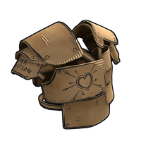 Buy Rust clothing Cardboard Vest skin