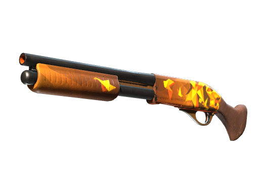 Buy CS2 shotgun StatTrak™ Sawed-Off | Origami (Minimal Wear) skin