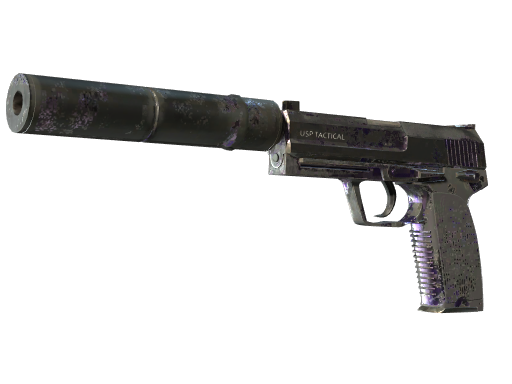 Buy CS2 pistol Souvenir USP-S | Purple DDPAT (Battle-Scarred) skin