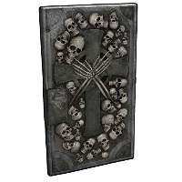 Buy Rust sheet metal door Death Crypt Door skin