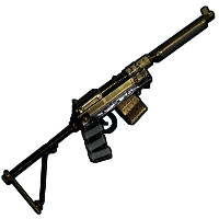 Buy Rust semi auto rifle Black Gold SAR skin