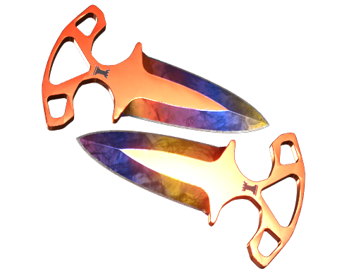 Buy CS2 knife ★ Shadow Daggers | Marble Fade (Minimal Wear) skin