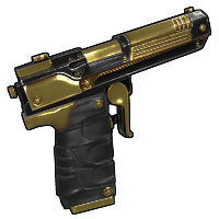Buy Rust semi auto pistol Black Gold SAP skin