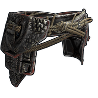 Buy Rust clothing Black Alligator Kilt skin