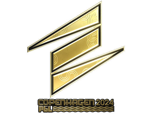 Buy CS2 sticker Sticker | ECSTATIC (Gold) | Copenhagen 2024 skin
