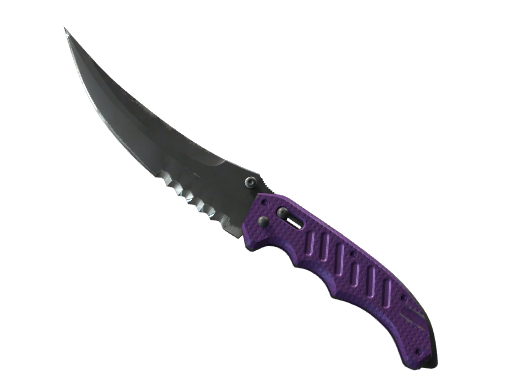 Buy CS2 knife ★ StatTrak™ Flip Knife | Ultraviolet (Field-Tested) skin