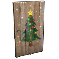 Buy Rust misc Christmas Tree Door skin