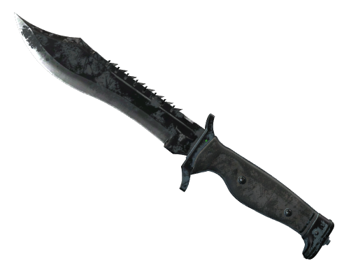Buy CS2 knife ★ StatTrak™ Bowie Knife | Night (Battle-Scarred) skin