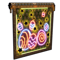 Buy Rust misc Neon Easter Garage Door skin