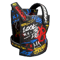 Buy Rust metal torso plate Bombing Chest Plate skin