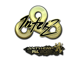 Buy CS2 sticker Sticker | interz (Gold) | Antwerp 2022 skin