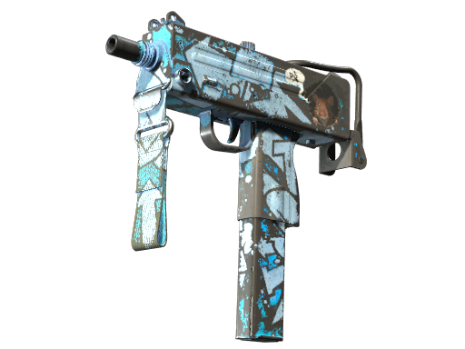 Buy CS2 smg Souvenir MAC-10 | Pipsqueak (Battle-Scarred) skin