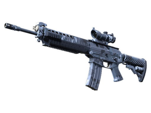 Buy CS2 rifle SG 553 | Night Camo (Minimal Wear) skin