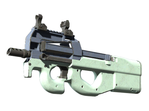 Buy CS2 smg Souvenir P90 | Storm (Well-Worn) skin