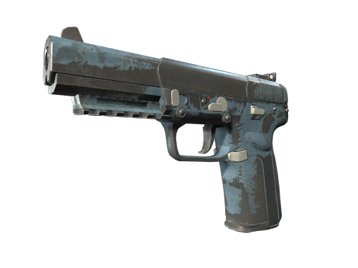 Buy CS2 pistol Souvenir Five-SeveN | Forest Night (Battle-Scarred) skin