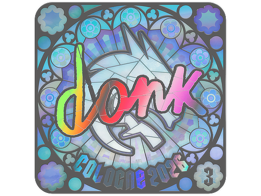 Buy CS2 sticker Sticker | donk (Holo, Ranked) | Cologne 2026 skin