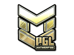 Buy CS2 sticker Sticker | PGL (Gold) | Antwerp 2022 skin