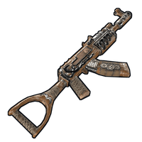 Buy Rust weapon Dragon Totem AR skin