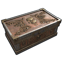 Buy Rust large wooden box Captain's Treasure skin