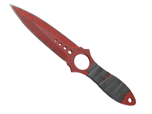 Buy CS2 knife ★ Skeleton Knife | Crimson Web (Factory New) skin