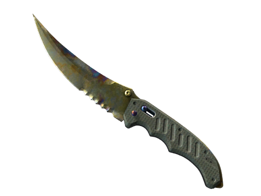 Buy CS2 knife ★ Flip Knife | Case Hardened (Battle-Scarred) skin
