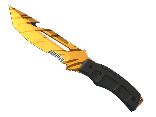 Buy  knife ★ StatTrak™ Survival Knife | Tiger Tooth (Factory New) skin