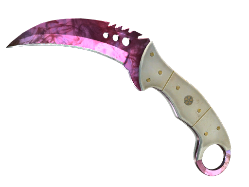 Buy CS2 knife ★ StatTrak™ Talon Knife | Doppler (Factory New) skin