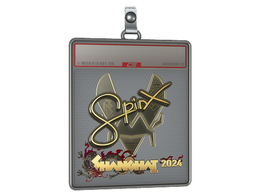 Buy CS2 sticker Sticker Slab | Spinx (Gold) | Shanghai 2024 skin