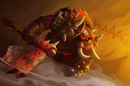 Buy Dota 2 bundle Genuine Supreme Black Orc Warboss skin