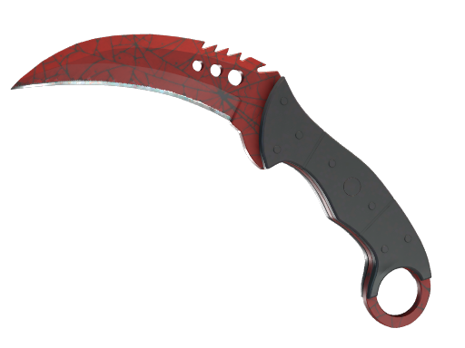 Buy CS2 knife ★ Talon Knife | Crimson Web (Minimal Wear) skin