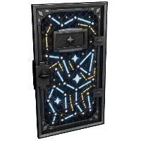 Buy Rust armored metal door Constellations Armored Door skin