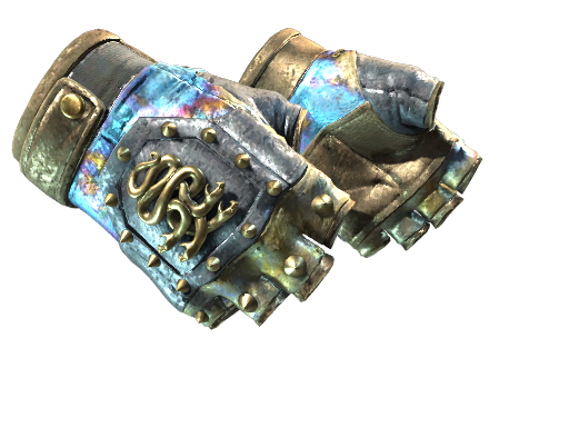 Buy CS2 gloves ★ Hydra Gloves | Case Hardened (Well-Worn) skin