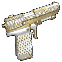 Buy Rust semi auto pistol Thundergold SAP skin