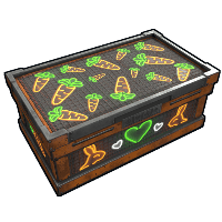 Buy Rust large wooden box Easter Carrot Storage skin