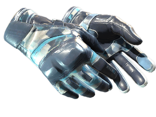 Buy CS2 gloves ★ Moto Gloves | Cool Mint (Well-Worn) skin